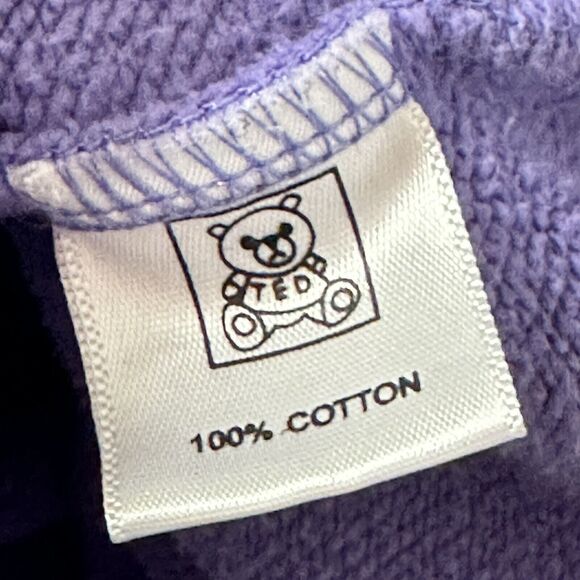 Teddy Fresh Womens Hoodie Pullover Sweatshirt Pastel Color Block Large XL Gen Z - Picture 13 of 14